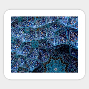 Persian Asian Architecture pattern arabian Sticker